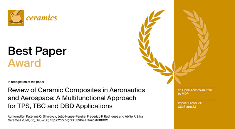 Scientific Paper by C-MAST Researchers Receives Award